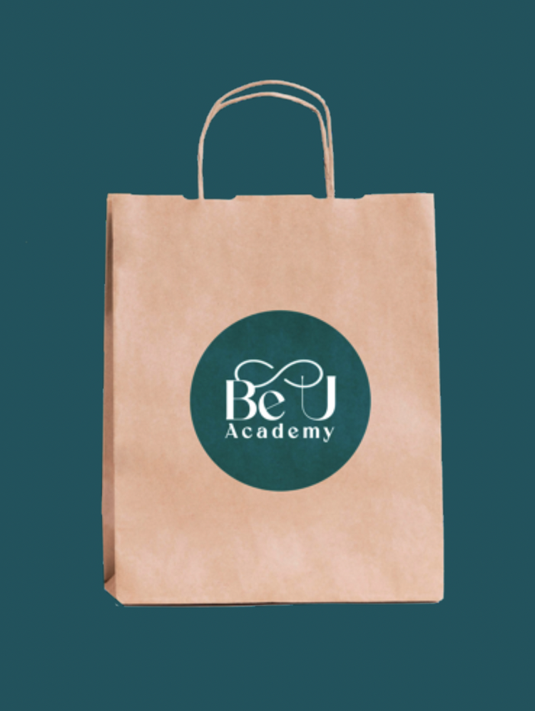 Be U Academy — retail bag