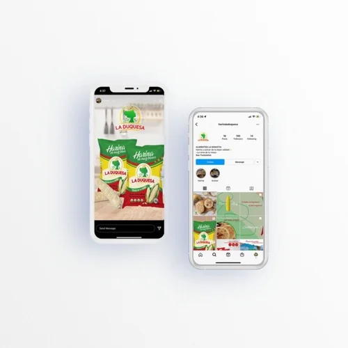 La Duquesa — Instagram stories and feed mockup