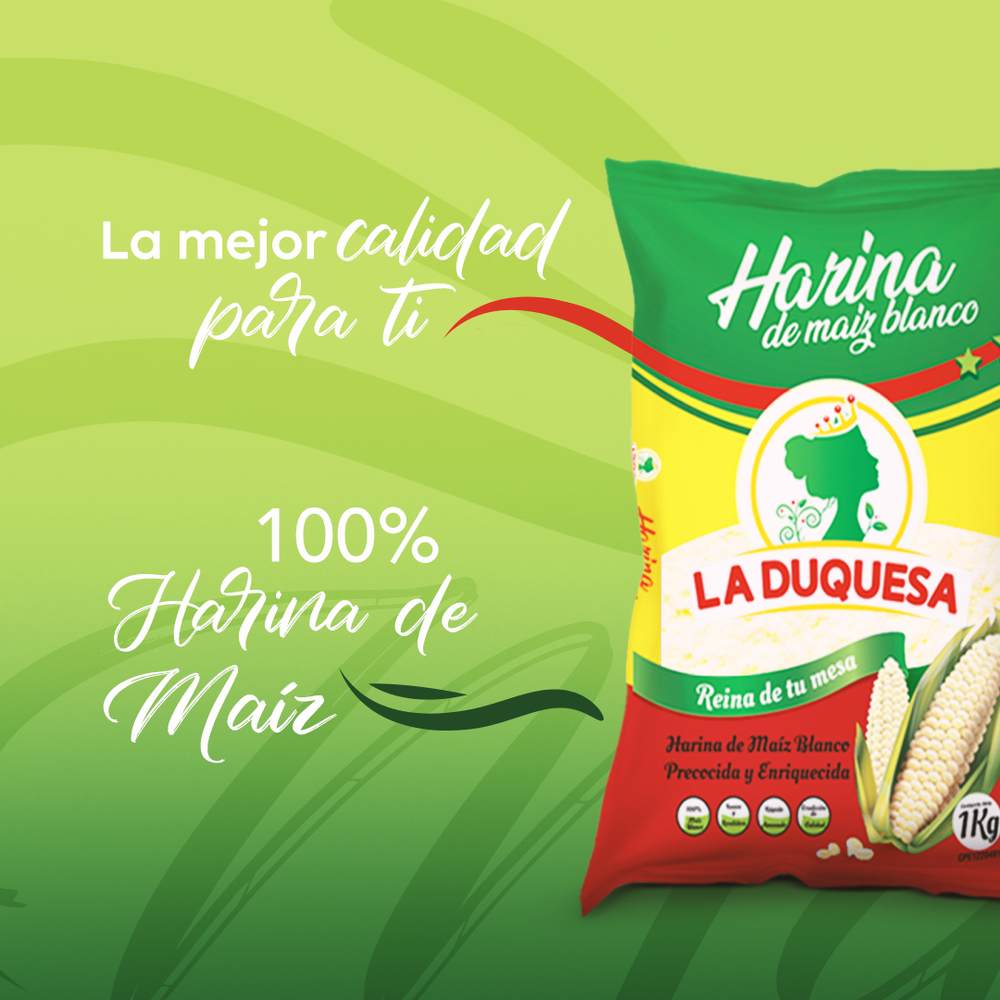 La Duquesa — white corn flour product