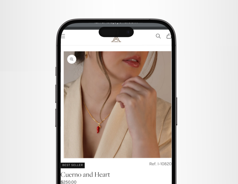 La Francia — mobile product page mockup