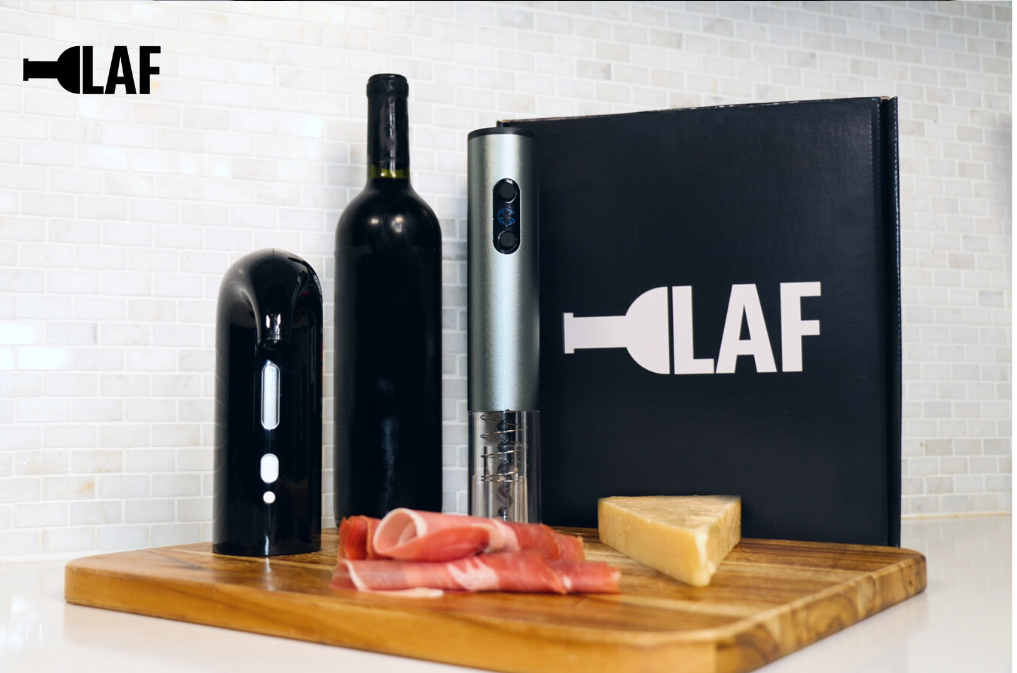 LAF Wine Opener — lifestyle product photography