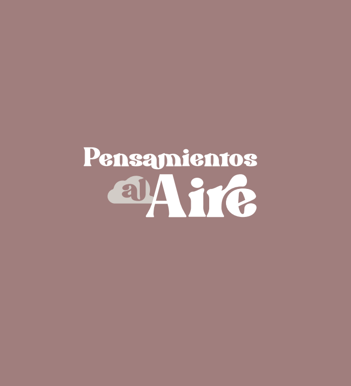 Pensamientos al Aire — logo lockup