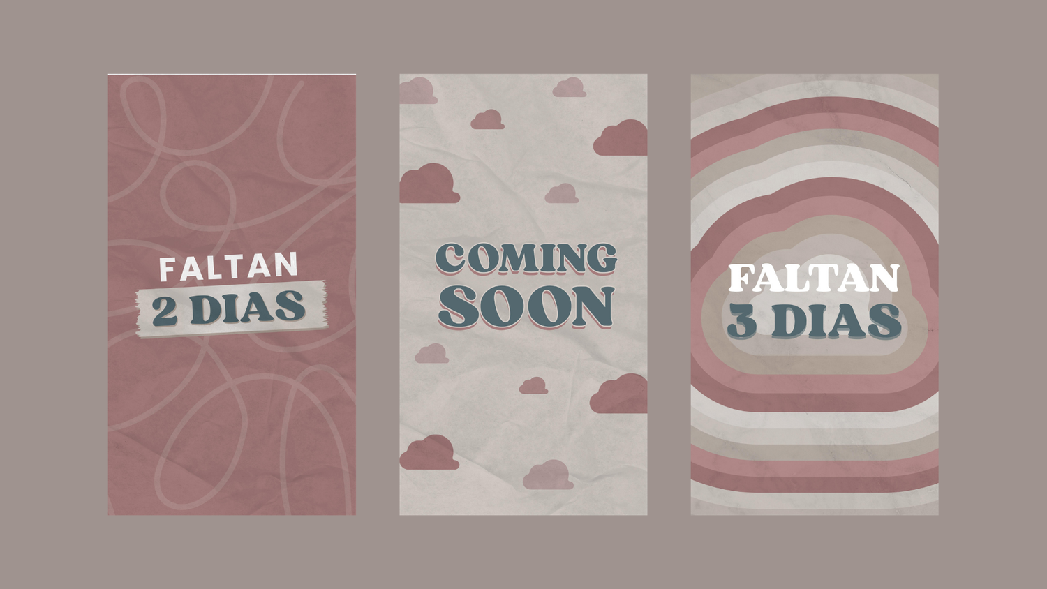 Pensamientos al Aire — countdown social posts