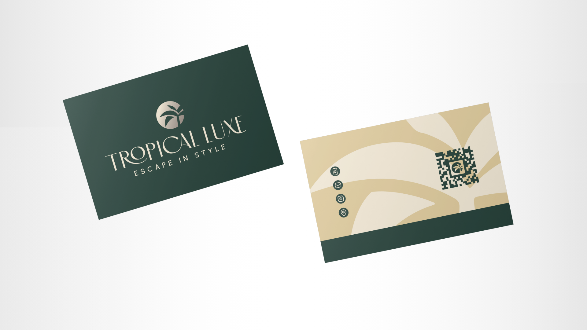 Tropical Luxe identity preview 2