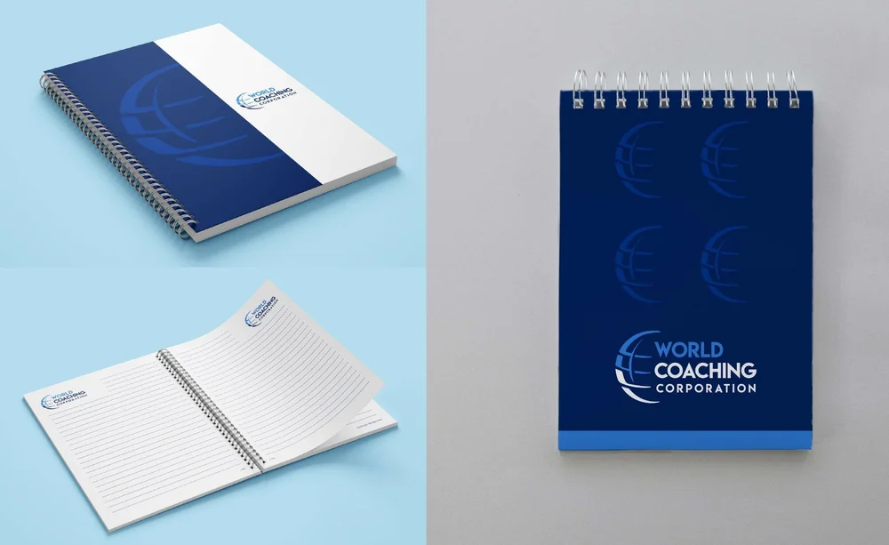 World Coaching Corporation notebooks, apparel and merchandise
